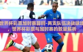 世界杯彩票加时赛算吗-两支队伍决战球场，世界杯彩票与加时赛的较量解析