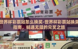 世界杯彩票站怎么换奖-世界杯彩票站换奖指南，畅通无阻的兑奖之旅