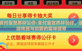 支付宝世界杯公仔-支付宝世界杯公仔，连结传统与创新的趣味纽带