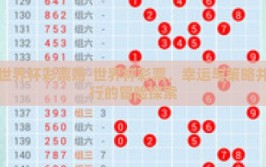 世界杯彩票赔-世界杯彩票，幸运与策略并行的冒险探索