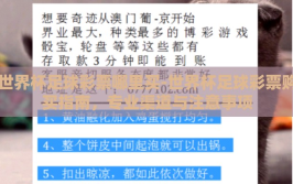 世界杯足球彩票哪里买-世界杯足球彩票购买指南，专业渠道与注意事项