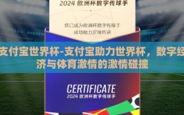 支付宝世界杯-支付宝助力世界杯，数字经济与体育激情的激情碰撞