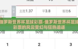 俄罗斯世界杯足球彩票-俄罗斯世界杯足球彩票的风云变幻与狂热追逐