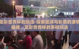 足彩世界杯的玩法-探索足球与彩票的激情碰撞，足彩世界杯的多样玩法