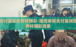 支付宝买世界杯博彩-理性审视支付宝购世界杯博彩现象