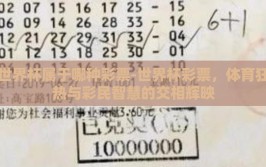 世界杯属于哪种彩票-世界杯彩票，体育狂热与彩民智慧的交相辉映