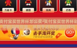 支付宝买世界杯怎么买-支付宝买世界杯彩票的实用指南，从新手必知到进阶技巧