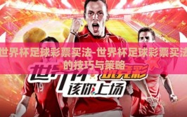 世界杯足球彩票买法-世界杯足球彩票买法的技巧与策略