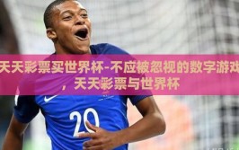 天天彩票买世界杯-不应被忽视的数字游戏，天天彩票与世界杯