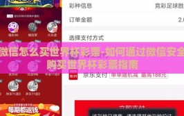 微信怎么买世界杯彩票-如何通过微信安全购买世界杯彩票指南