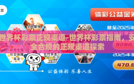 世界杯彩票正规渠道-世界杯彩票指南，安全合规的正规渠道探索