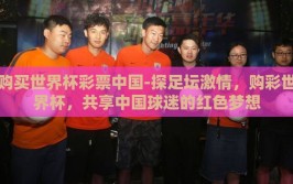 购买世界杯彩票中国-探足坛激情，购彩世界杯，共享中国球迷的红色梦想