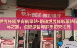 世界杯哪里有彩票站-揭秘世界杯彩票站探寻之旅，点燃激情与梦想的交汇处