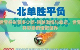世界杯彩票多少倍-跨越激情与幸运，世界杯彩票的倍数世界