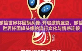 微信世界杯国旗头像-开启激情盛夏，微信世界杯国旗头像的流行文化与情感连接