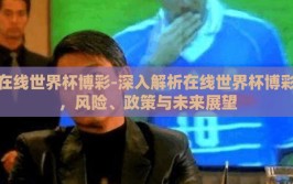 在线世界杯博彩-深入解析在线世界杯博彩，风险、政策与未来展望