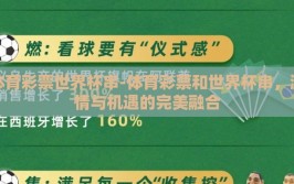 体育彩票世界杯串-体育彩票和世界杯串，激情与机遇的完美融合