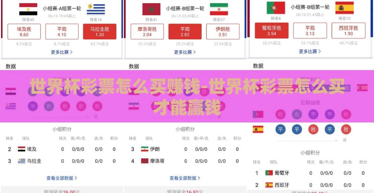 世界杯彩票怎么买赚钱-世界杯彩票怎么买才能赢钱 世界杯彩票怎么买赚钱-世界杯彩票怎么买才能赢钱