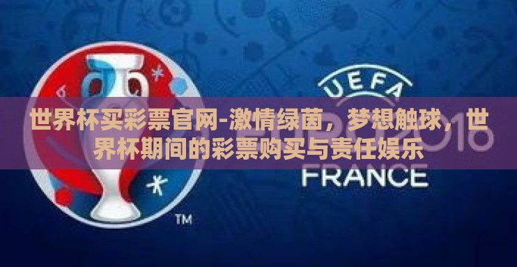 世界杯买彩票官网-激情绿茵,梦想触球,世界杯期间的彩票购买与责任娱乐 世界杯买彩票官网-激情绿茵,梦想触球,世界杯期间的彩票购买与责任娱乐