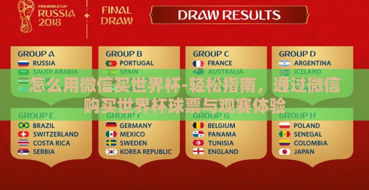 怎么用微信买世界杯-轻松指南,通过微信购买世界杯球票与观赛体验 怎么用微信买世界杯-轻松指南,通过微信购买世界杯球票与观赛体验
