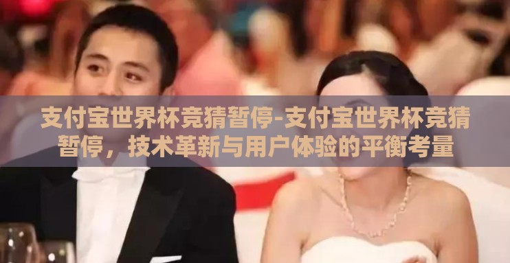 支付宝世界杯竞猜暂停-支付宝世界杯竞猜暂停，技术革新与用户体验的平衡考量