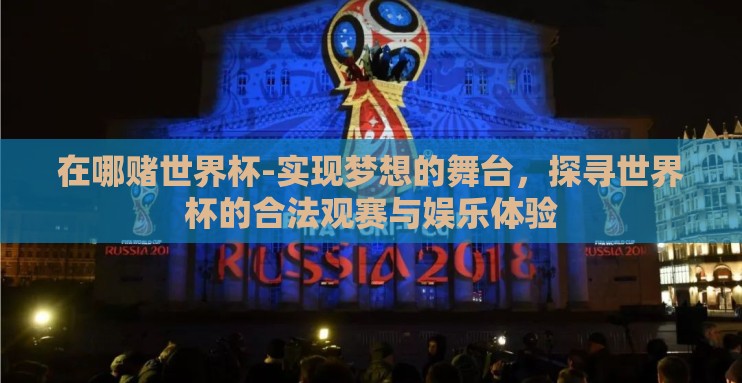 在哪赌世界杯-实现梦想的舞台，探寻世界杯的合法观赛与娱乐体验
