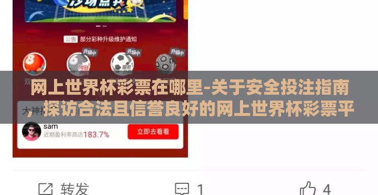 网上世界杯彩票在哪里-关于安全投注指南,探访合法且信誉良好的网上世界杯彩票平台的讨论 网上世界杯彩票在哪里-关于安全投注指南,探访合法且信誉良好的网上世界杯彩票平台的讨论