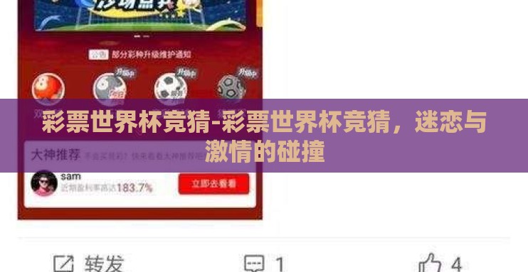 彩票世界杯竞猜-彩票世界杯竞猜，迷恋与激情的碰撞