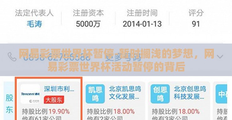 网易彩票世界杯暂停-暂时搁浅的梦想，网易彩票世界杯活动暂停的背后