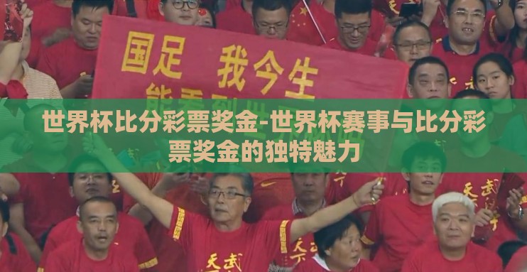 世界杯比分彩票奖金-世界杯赛事与比分彩票奖金的独特魅力