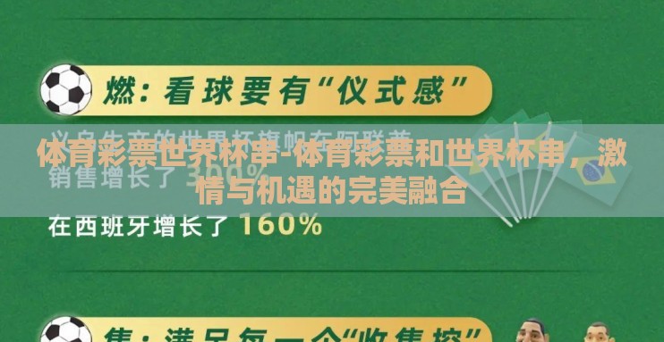 体育彩票世界杯串-体育彩票和世界杯串，激情与机遇的完美融合
